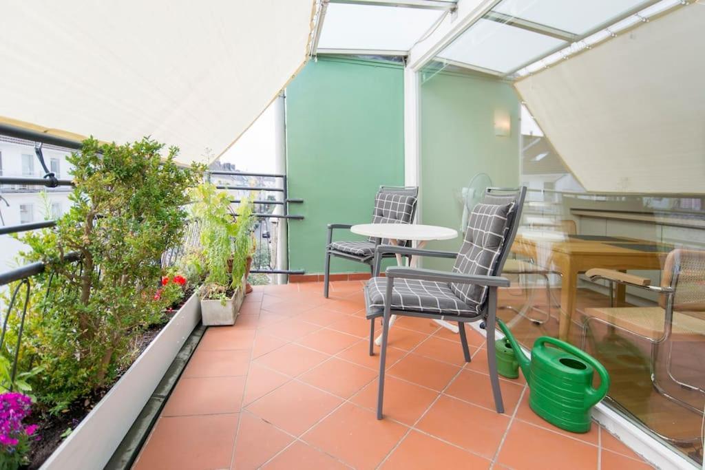 Modernes, Sonniges Appartement Im Herzen Von Duesseldorf Exterior foto
