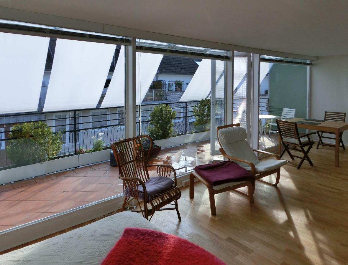 Modernes, Sonniges Appartement Im Herzen Von Duesseldorf Exterior foto