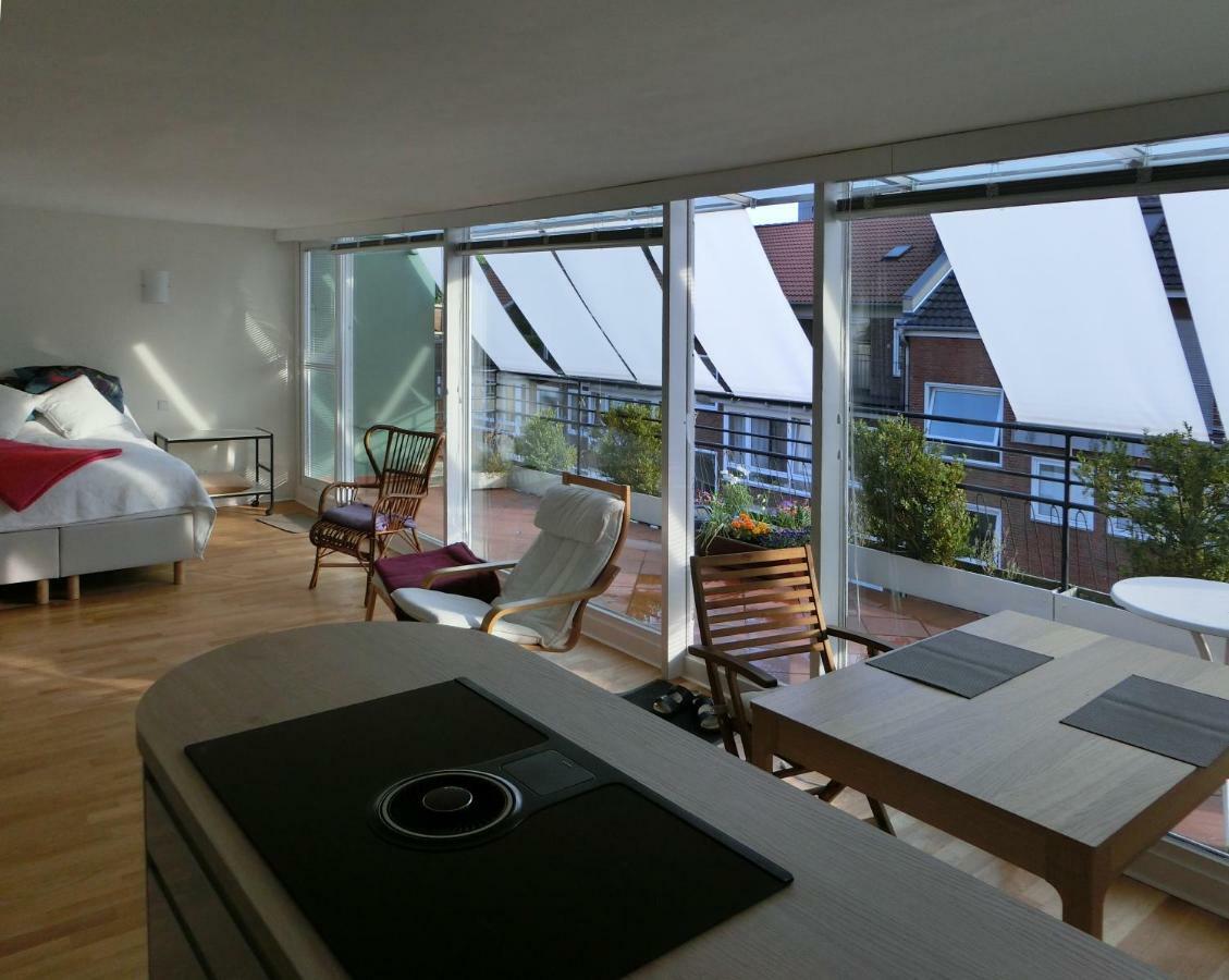 Modernes, Sonniges Appartement Im Herzen Von Duesseldorf Exterior foto